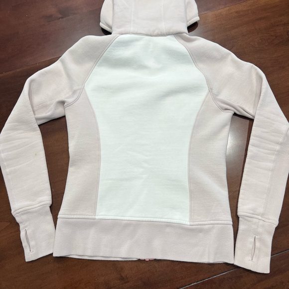 lululemon athletica White & Pink Scuba Hoodie - Picture 2 of 2